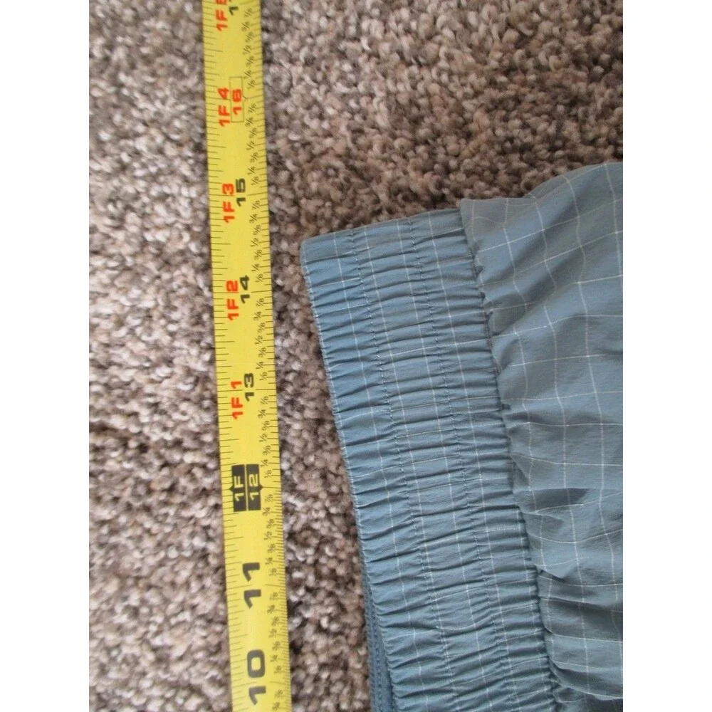 Lululemon Men’s Swim Trunks Blue L checkerboard